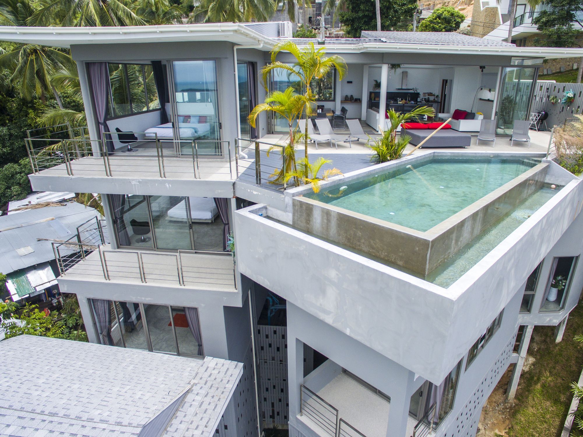 בופוט Infinity Pool Villa Moon Light מראה חיצוני תמונה